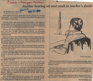 Another hearing set