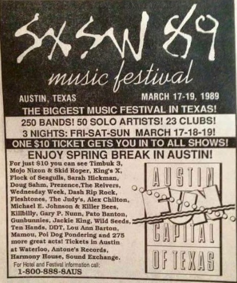 History of SXSW: Year by Year (through 2011)